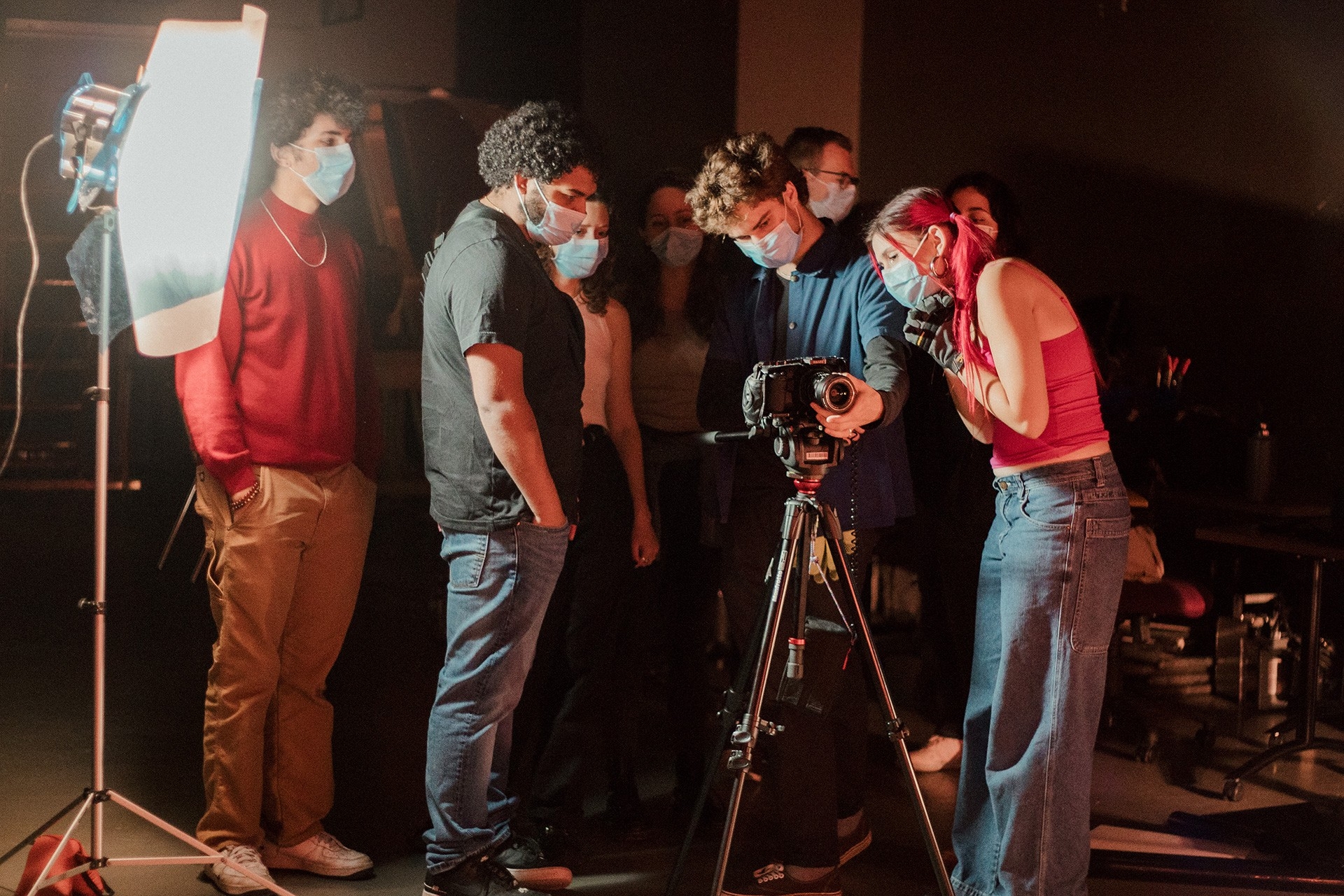 Mel Hoppenheim School of Cinema students image Mel Hoppenheim School of Cinema students image